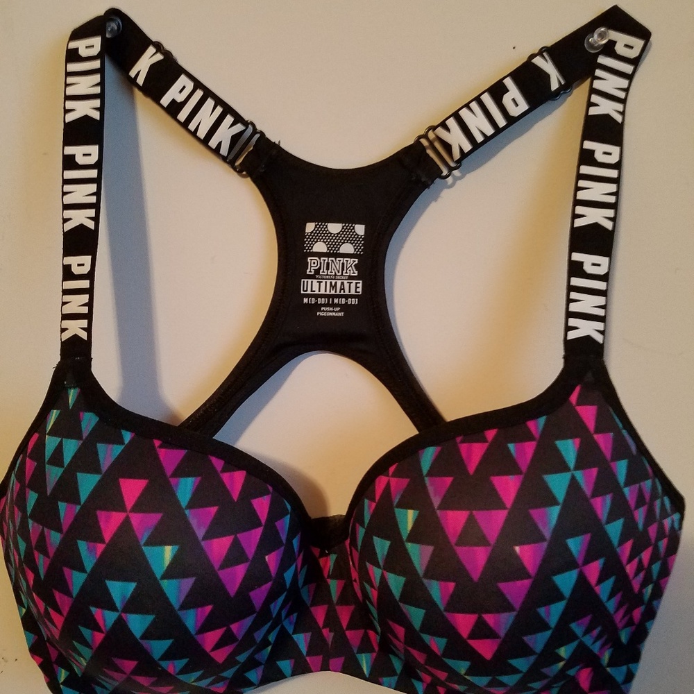 PINK Victoria Secrets Multi Color Sports Bra